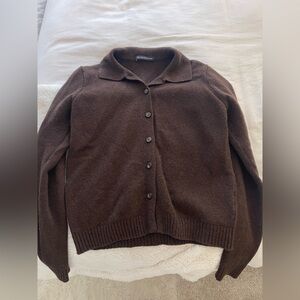 Brandy Melville Collared Sweater